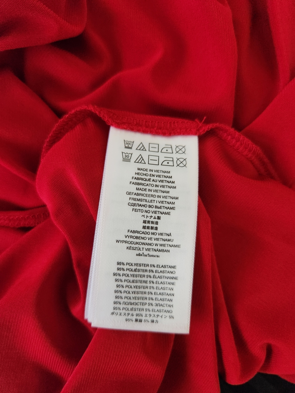 Michael Kors Red High-Low Wrap Whimsical Maxi Dress - Picture 9 of 11